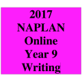 2017 Y9 Writing - Online